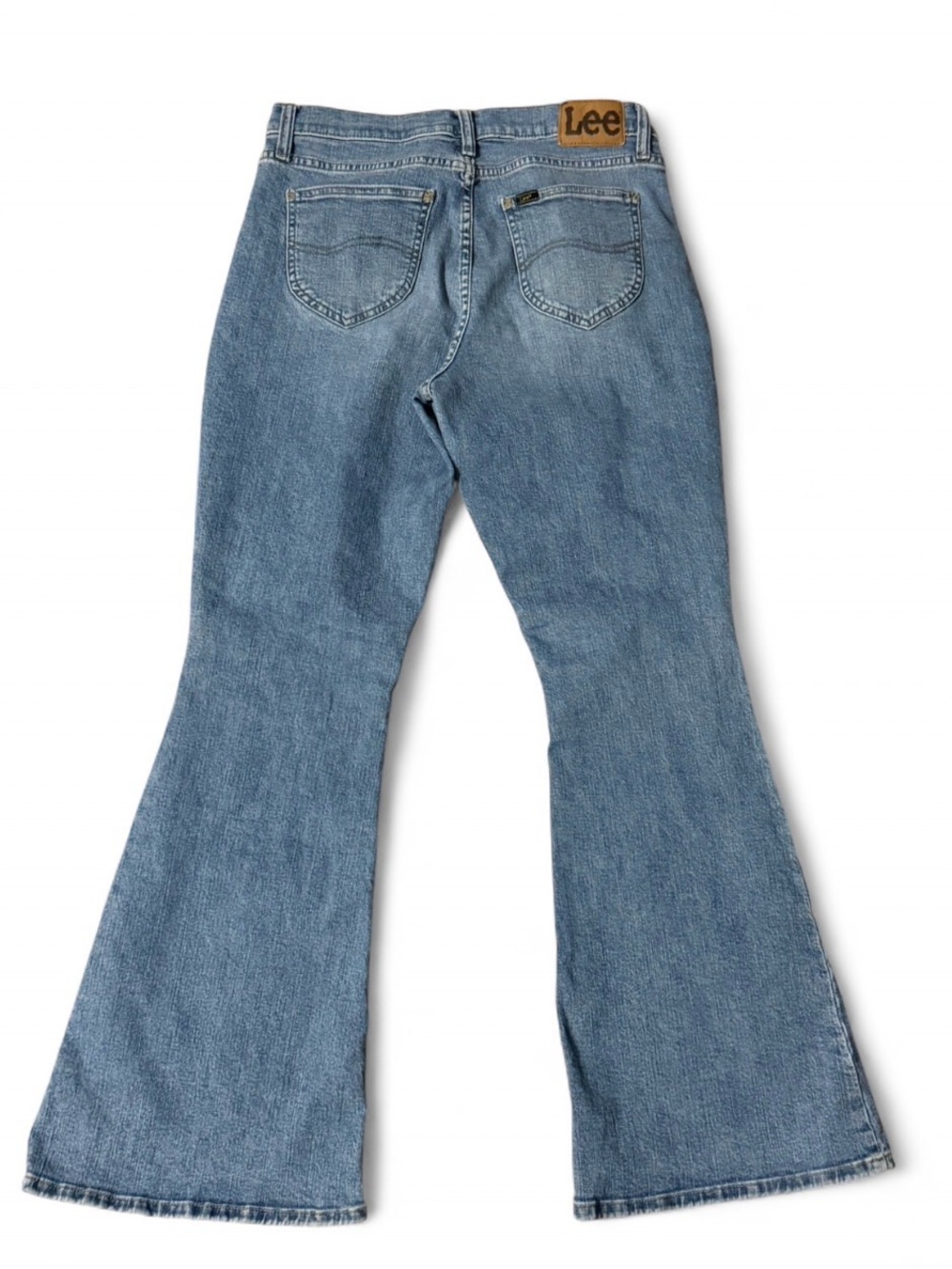 Lee Mid Rise Medium Wash Y2KFlared Jeans